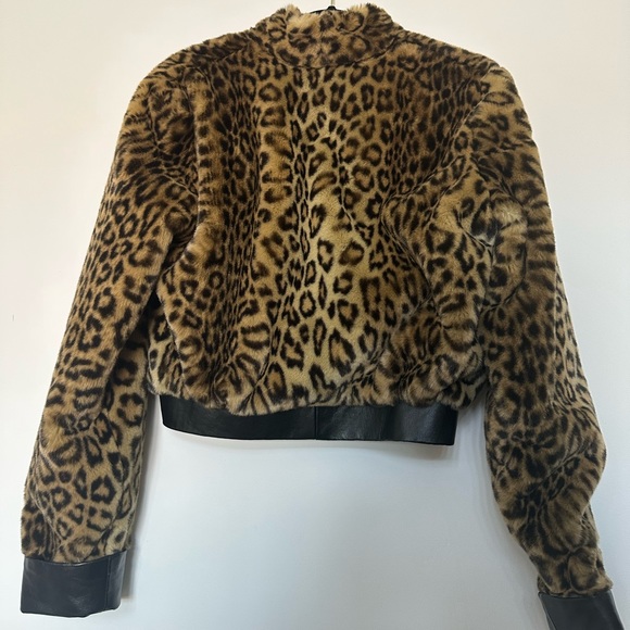 Eva Makray for fashion impact animal print crop jacket M - Picture 8 of 10